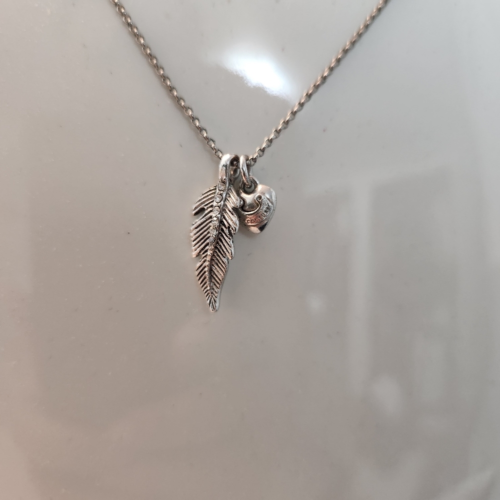Juicy Couture Feather Necklace